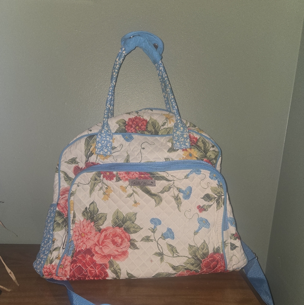 Floral Quilted Women's Bag